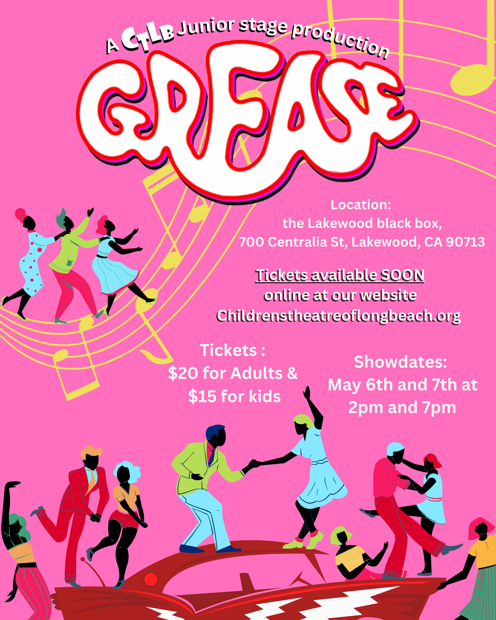 Grease Flyer - 2023